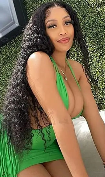 Deep Wave Human Hair Weaving Extensions - Machine Double Weft, Permed, Suitable for Darker Colors, Autumn Collection