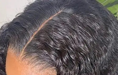 Premium Deep Wave 13x6 Lace Front Wig – 100% Indian Remy Hair, Transparent Lace, 26+ Inches