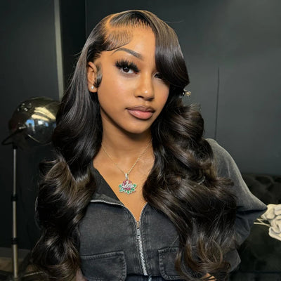 26-Inch Body Wave HD Lace Frontal Wig – 13x4 & 13x6 Lace Front Human Hair Wig with Pre-Plucked Hairline