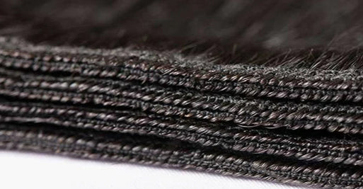 30-34 Inch Raw Virgin Straight Human Hair Bundles - 100% Natural Double Weft Extensions