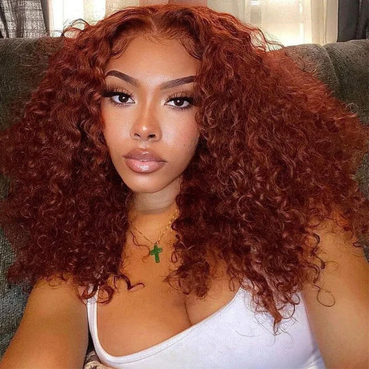 Short Deep Wave Virgin Lace Front Wig – Natural Look, Dyeable & Permable