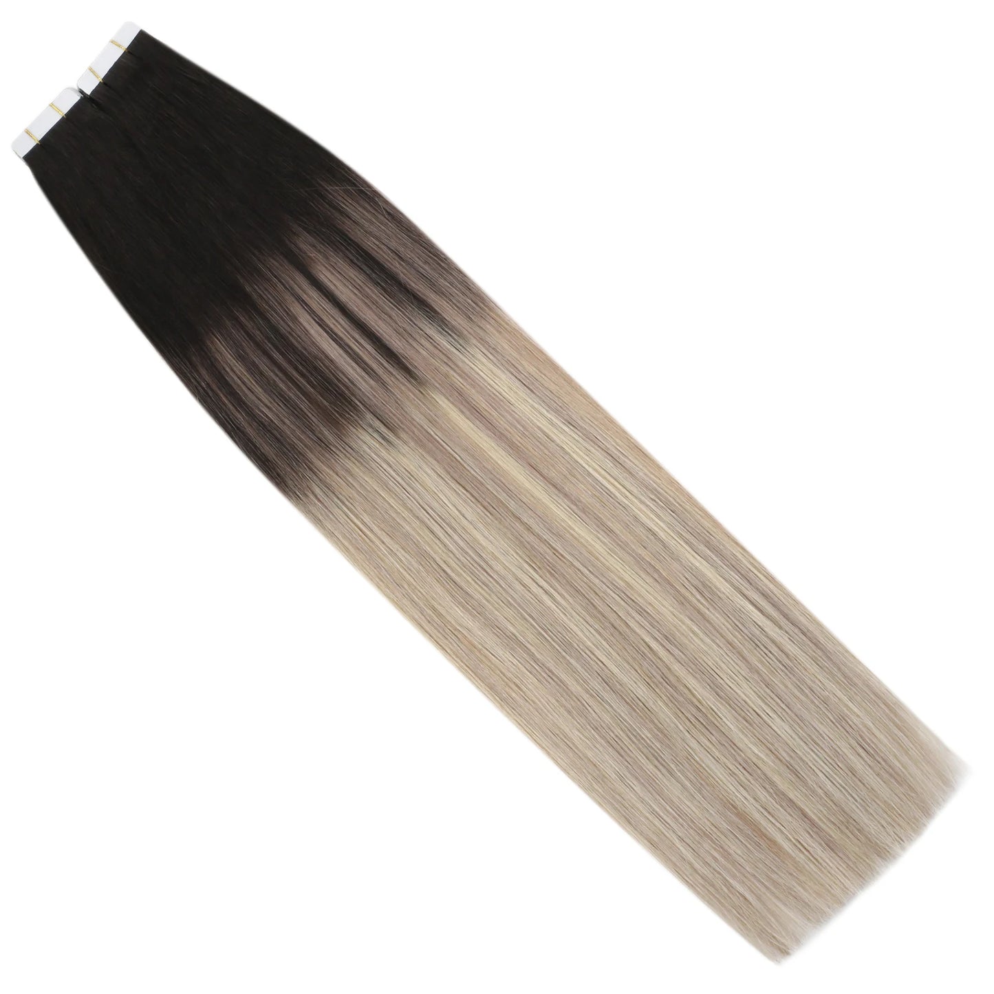 Premium Tape-In Human Hair Extensions – 100% Real Hair | Balayage & Highlight | 12-24 Inch
