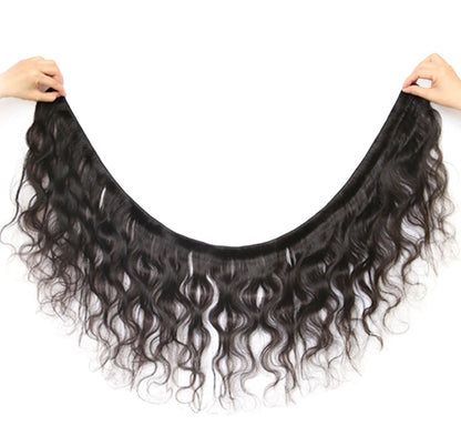 Peruvian Body Wave Human Hair Bundles - Virgin Hair, Double Weft, 100% Natural