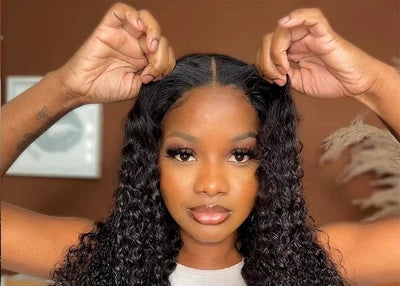 Brazilian Remy Hair Deep Wave Lace Front Wig – Medium Length (18-24 inches), 13x4 Swiss Lace, 200% Density