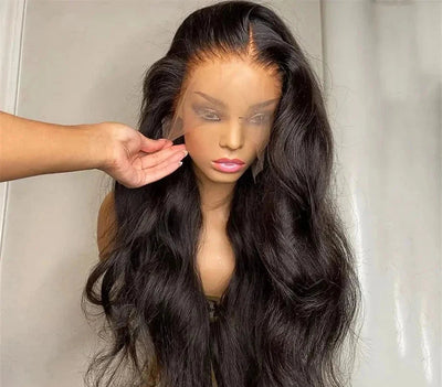 26+ Inch Body Wave HD Lace Wig – 100% Human Hair, Full Lace & Lace Front Options