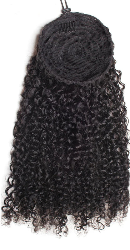 Virgin Curly Clip-In Hair Extensions – 100% Pure Human Hair, Dye & Perm Safe