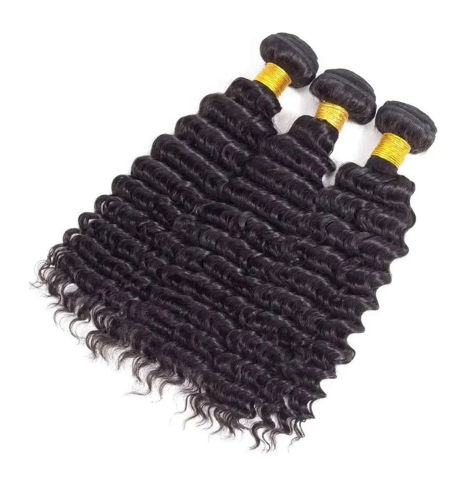 Deep Wave Human Hair Extensions - All-Season, Natural & Chemical-Free Hair