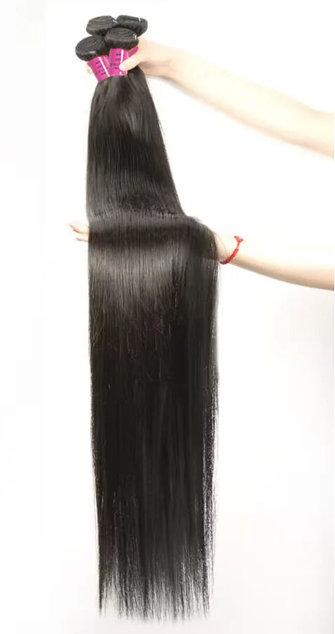 10A Straight Human Hair Bundles – 100% Virgin Hair Extensions (10-40 Inch)