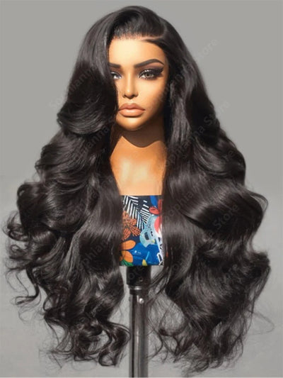 26+ Inch Body Wave Human Hair Wig | 13x4 & 13x6 Transparent Lace Front