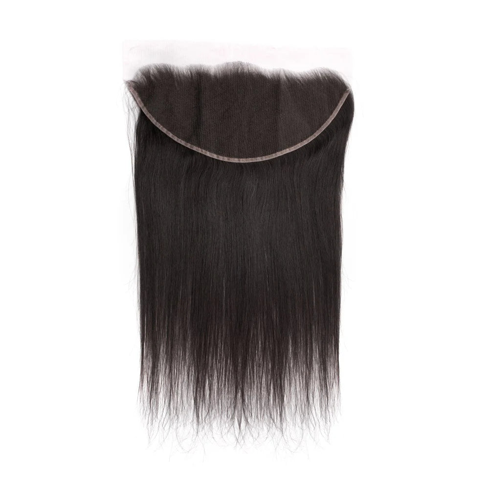 Hair 13x6 HD Lace Frontal Straight Wave Small Knots Preplucked Hairline