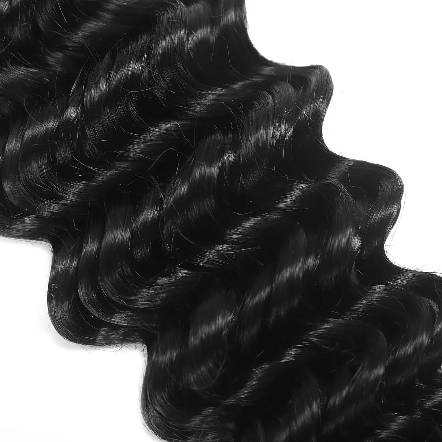 Premium Deep Wave Human Hair Extensions – Perfect for Summer Styling