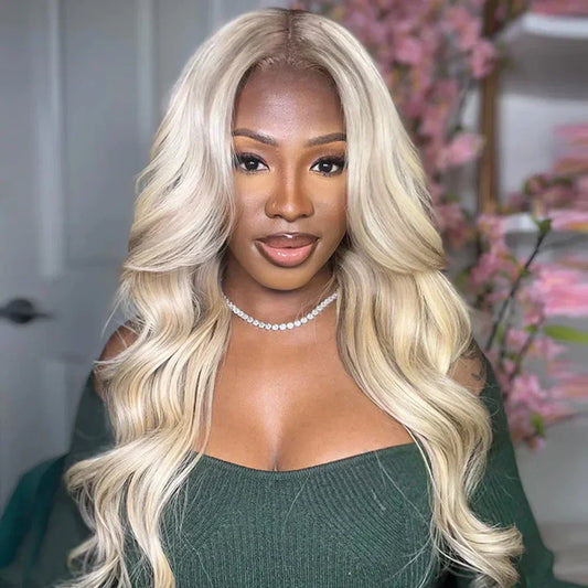 Body Wave Transparent Lace Synthetic Wig – 13x4 Glueless Daily Wear Wig