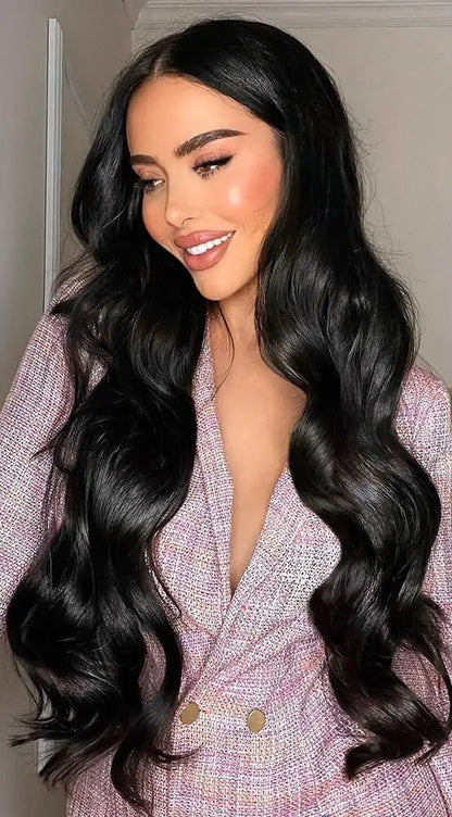 Premium Straight Hair Extensions – 20 Pcs/Lot, High-Grade, Chemical-Free