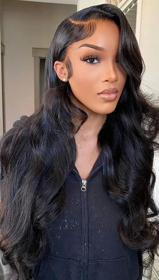 Peruvian Body Wave Bundles with Lace Frontal Closure – Natural, Versatile, and Premium Quality