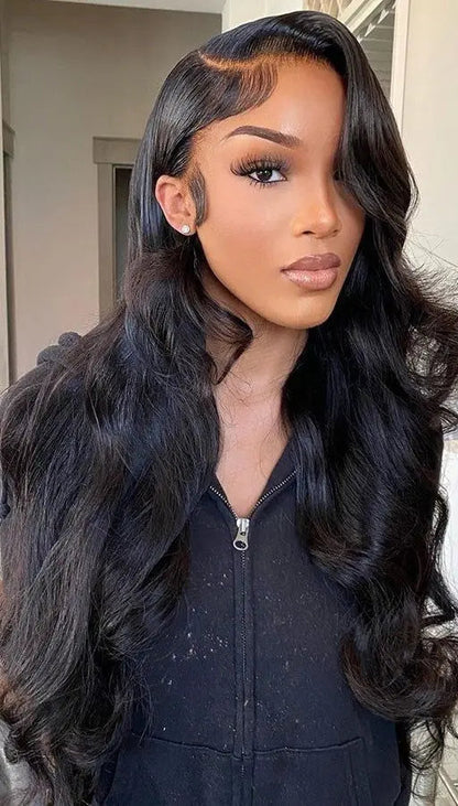 Peruvian Body Wave Bundles with Lace Frontal Closure – Natural, Versatile, and Premium Quality