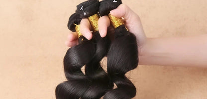 Premium Loose Wave Human Hair Bundles – Soft, Natural, and Versatile