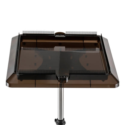 Adjustable Salon Trolley with Removable Tray for Hair Extensions & Styling Tools | High-Quality Rolling Cart