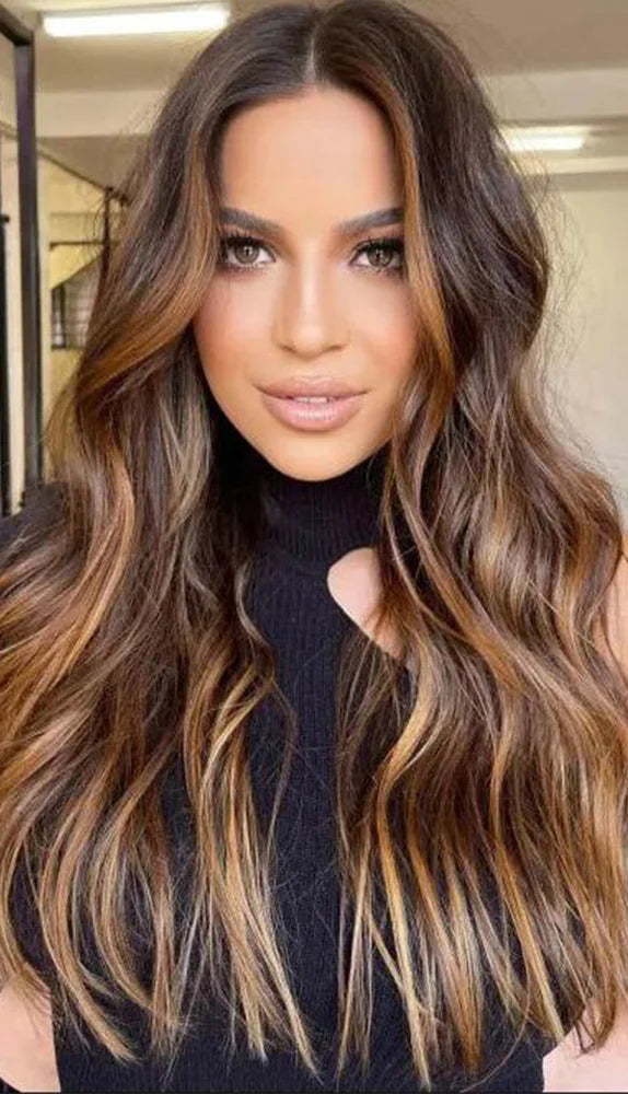 Mini Tape-In Hair Extensions - 100% Straight Natural Hair | Tiny Interface, Lightweight & Easy DIY Installation