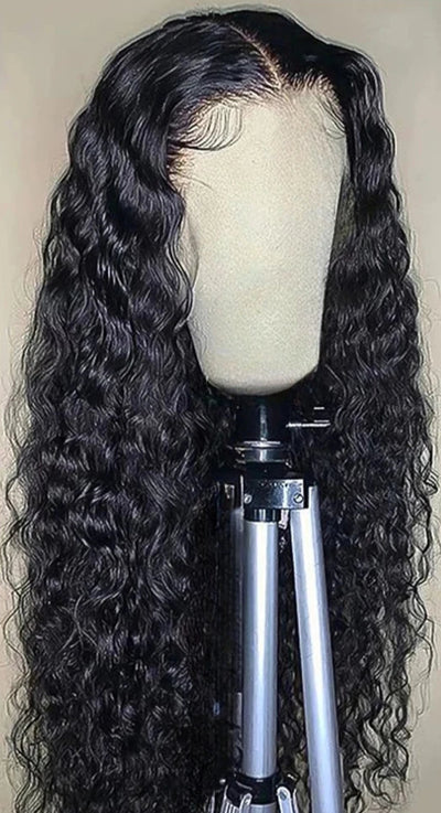 Long 26+ Inch Brazilian Remy Hair 13x6 Lace Wig – Transparent Swiss Lace, Natural Finish