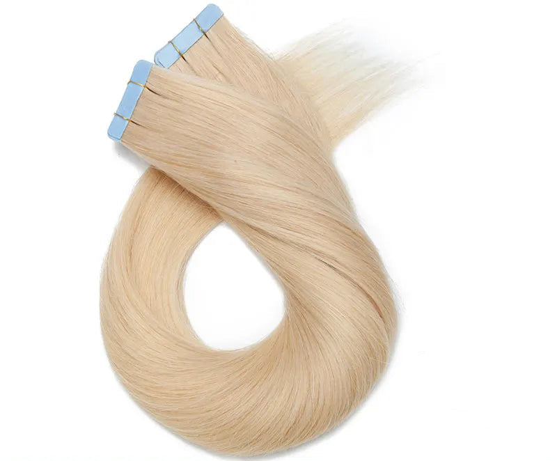 VeSunny 100% Real Human Hair Tape-In Extensions | 12-24 Inch, Silky Straight, Volume & Length
