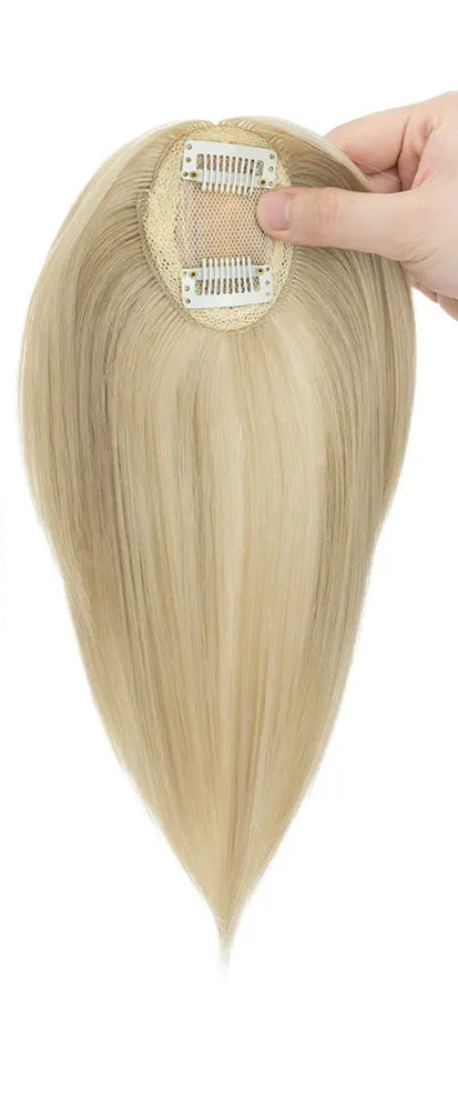 Natural Clip-In Middle Part Bangs | High-Temperature Fiber with Soft & Thick Texture