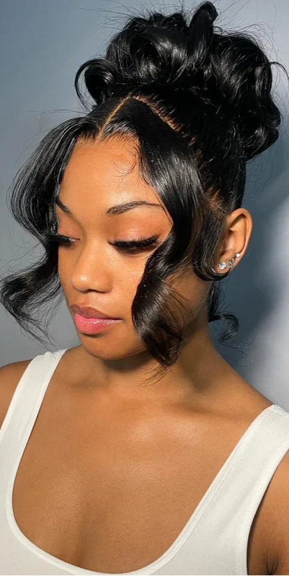 Body Wave 360 Lace Frontal Wig – 13x6 Transparent Lace, 26+ Inch, Pre-Plucked Hairline with Baby Hair, 180% Density