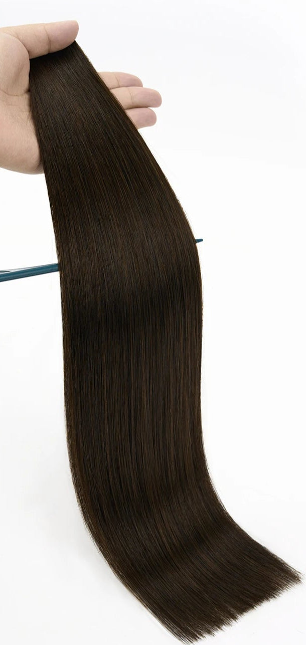 Premium Straight Hair Wigs - Lightweight 2.5g/pc, Chemical-Free, Natural Look