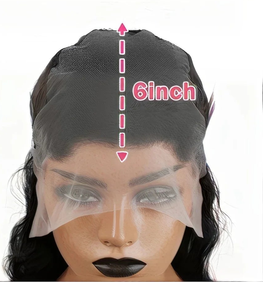 13x6 Lace Front Deep Wave Bob Wig – 100% Human Hair, Natural & Soft, Pre-Plucked, Transparent Lace