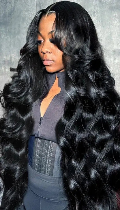 26+ Inch Body Wave Transparent Lace Wig | Premium Swiss Lace, Natural Long-Length Look