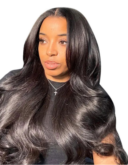 Premium Body Wave Human Hair Extensions - Natural, Chemical-Free & Versatile