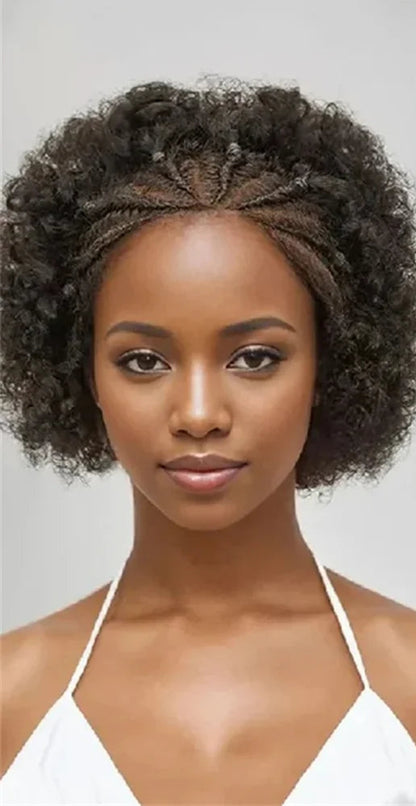 Kinky Curly 13x4 Lace Wig – 4-16 Inch, Swiss Lace, Human Hair, Transparent Lace, Permable, No Chemicals