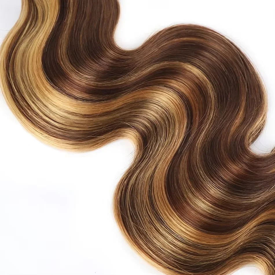 Premium Body Wave Sew-In Human Hair Extensions – Soft, Natural, and Dyeable
