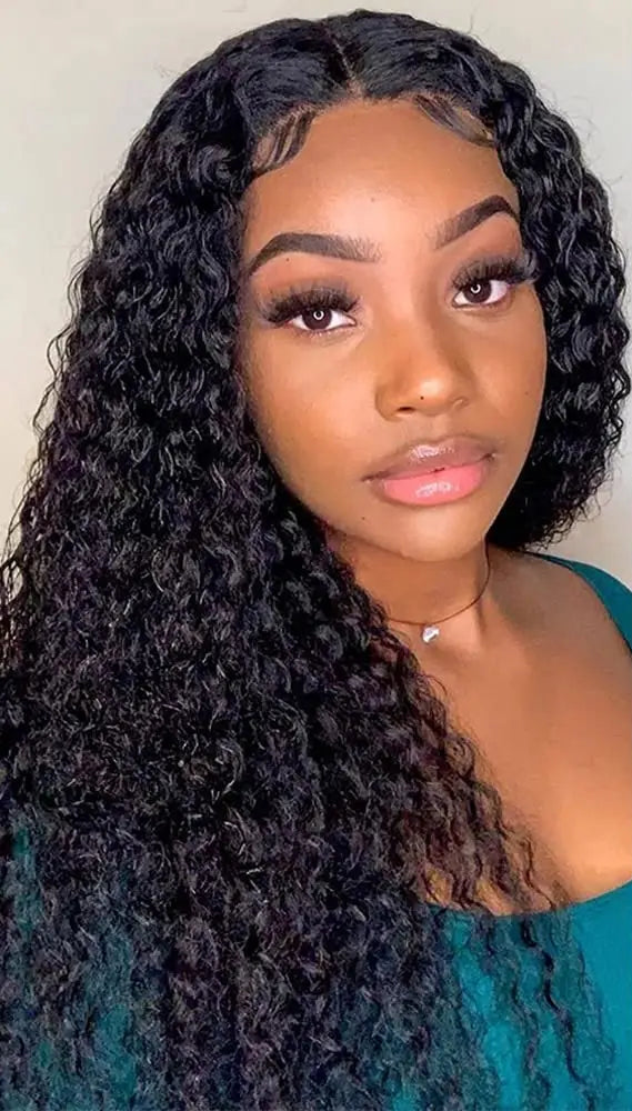 Premium Virgin Deep Wave Human Hair Weaving – Chemical-Free, Dyeable, 100% Natural