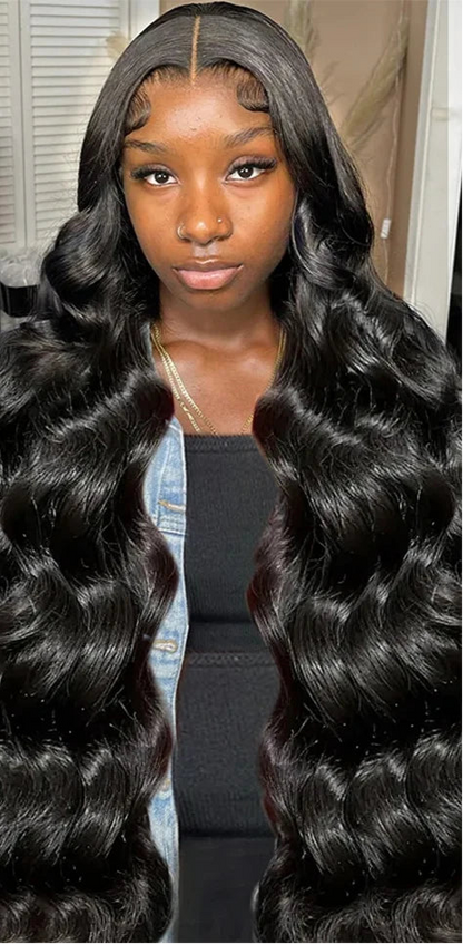 Lumiere Virgin Body Wave Human Hair Bundles - 100% Unprocessed Mongolian Hair, Double Weft, Wholesale Deals