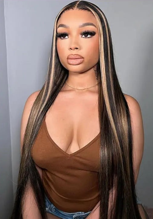 Premium 13x4 Lace Front Body Wave Human Hair Wig – 100% Virgin Human Hair, Natural Pre-Plucked Hairline, 180% Density, Available in Multiple Lengths