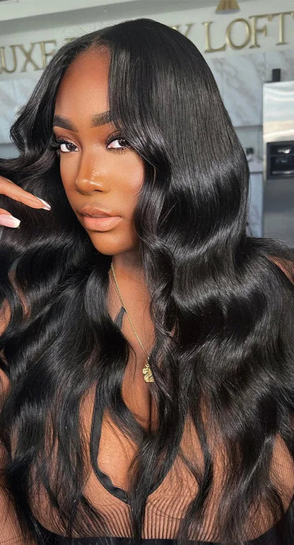 100% Human Hair Body Wave Bundles – Permable, Straightened & Dyeable, 12-32 Inch