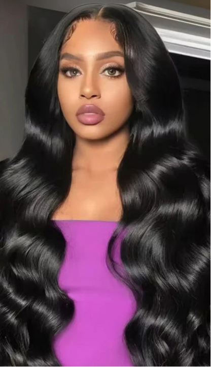 Virgin Peruvian Body Wave Human Hair Bundles – Tangle-Free, Long-lasting & Restyleable