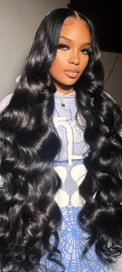 26+ Inch Body Wave Human Hair Wig | 13x4 & 13x6 Transparent Lace Front