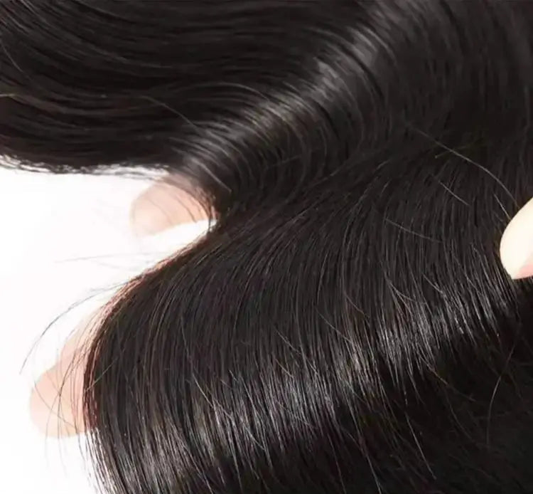 Premium Body Wave Human Hair Bundles with 13x4 Lace Frontal – 100%  Hair, Full Coverage, Natural Black