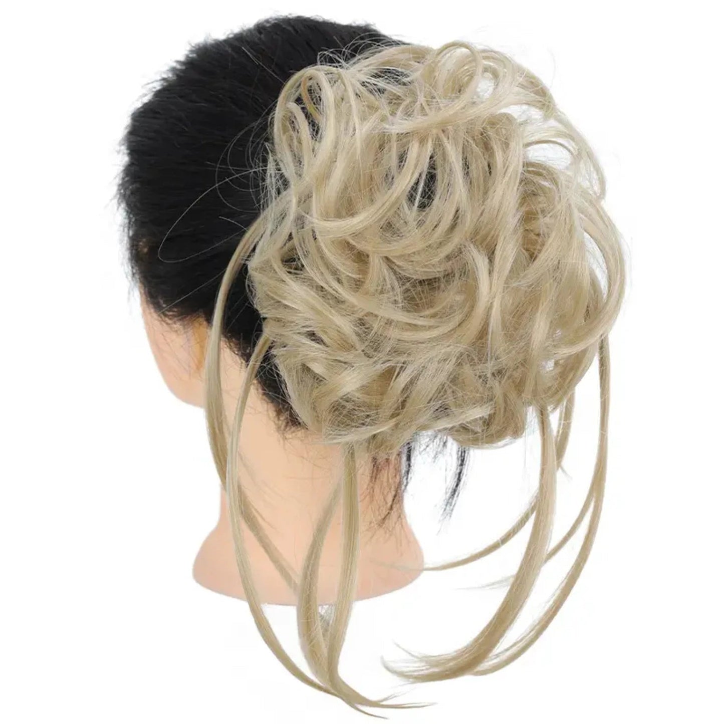 Extra-Long Tousled Messy Bun Hairpiece Extension – Perfect for Volume & Textured Updos