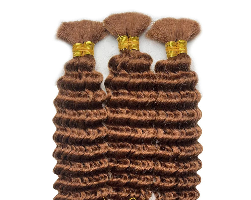 Deep Wave Human Hair Bundles – 100% Virgin Hair, Permable, Long-lasting Quality