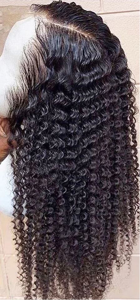 Curly Synthetic Lace Wig with Light Brown Lace – Comfortable Daily Use Glueless Wig for Natural Look