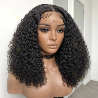 Vietnamese Remy Human Hair Deep Wave Lace Wig – Short Length (4-16 inches), 13x6 & 5x5 Lace Options