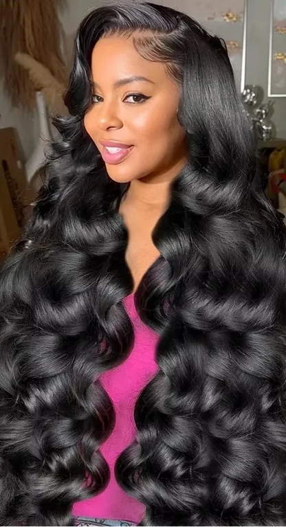 100% Human Hair Body Wave Weaving – Soft, Natural, and Dyeable Hair Extensions for All Styles