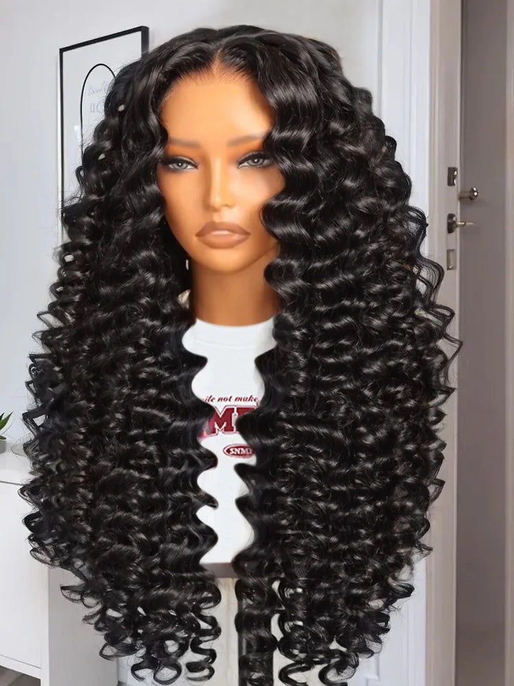 Loose Wave Lace Front Wig – Premium Human Hair with Swiss Lace