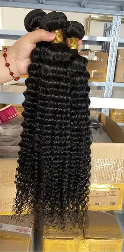 Deep Wave Human Hair Extensions - All-Season, Natural & Chemical-Free Hair
