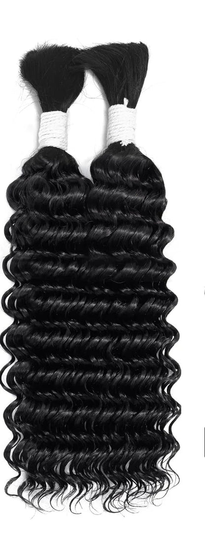 Premium Deep Wave Human Hair Extensions – Perfect for Summer Styling