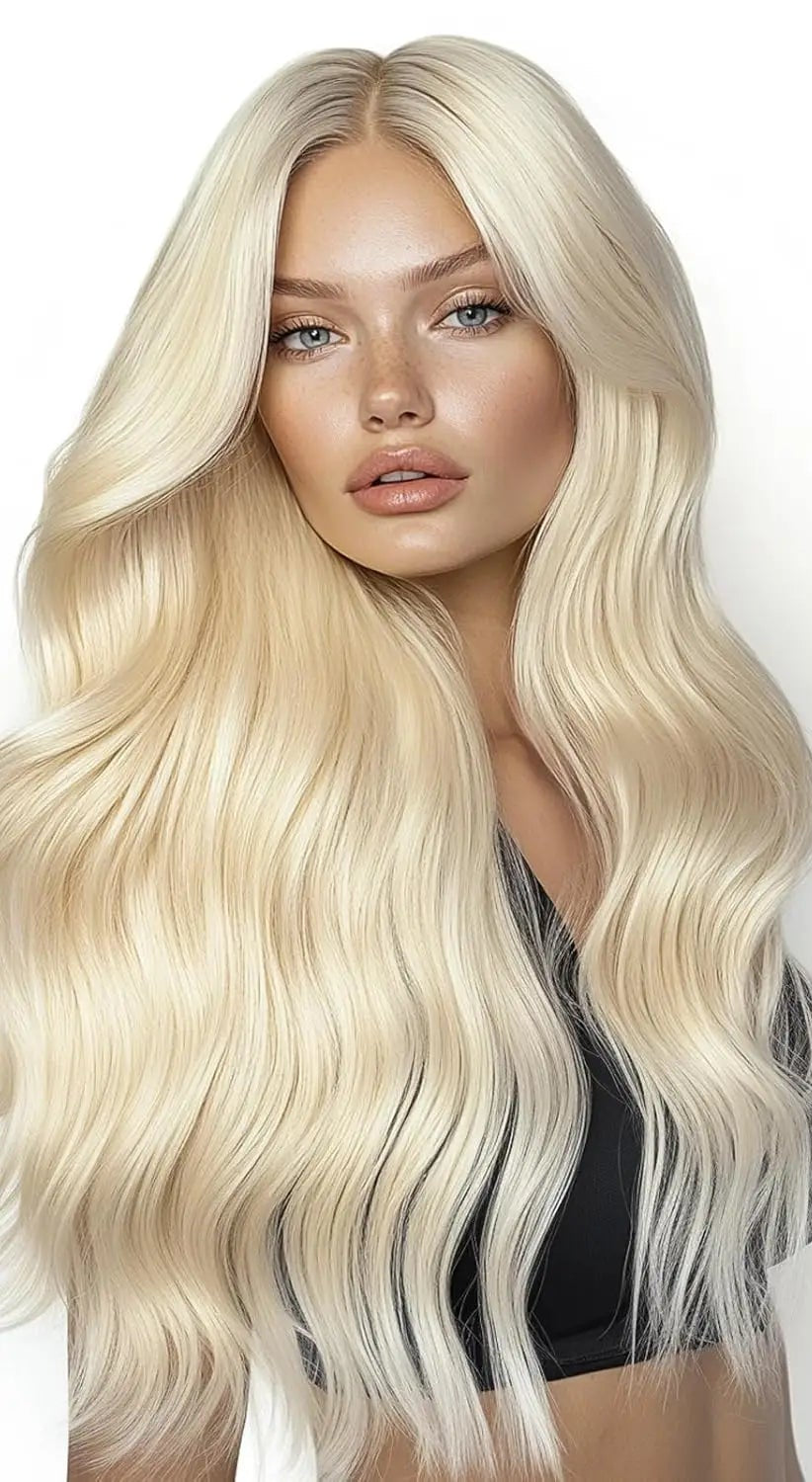 Straight Tape-In Hair Extensions | 100% Real Human Hair | 20 Pcs Bulk Buy | Natural & Smooth