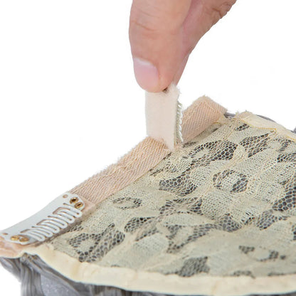 Natural-Looking Afro Clip-In Blunt Bangs – High-Temperature Synthetic Fiber, 6-8 Inch