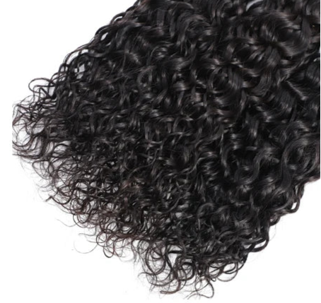 12A Water Wave Human Hair Bundles – 100% Hair, No Shedding, Dyeable, Available in Natural Color